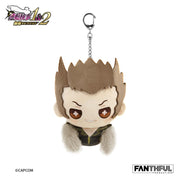 FANTHFUL Ace Attorney Investigations Shi-Long Lang Plush Keychain JAPAN OFFICIAL