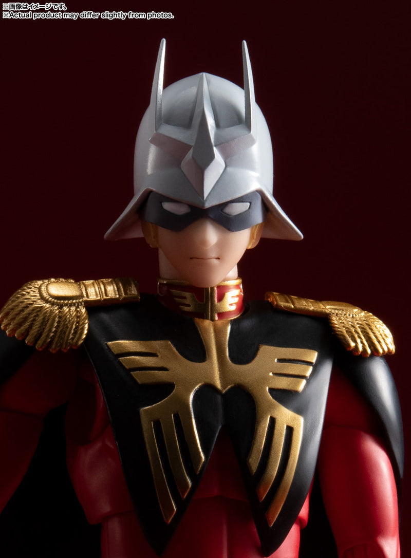 BANDAI S.H.Figuarts Mobile Suit Gundam Char Aznable Action Figure JAPAN OFFICIAL