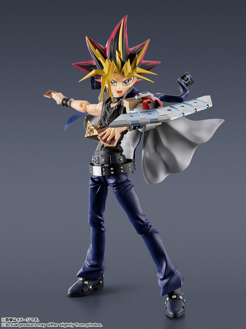 BANDAI S.H.Figuarts Yu-Gi-Oh! Duel Monsters Yami Yugi Action Figure JAPAN