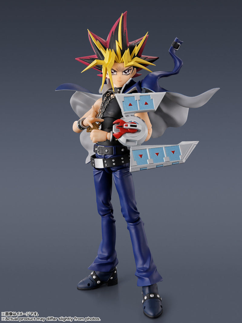 BANDAI S.H.Figuarts Yu-Gi-Oh! Duel Monsters Yami Yugi Action Figure JAPAN