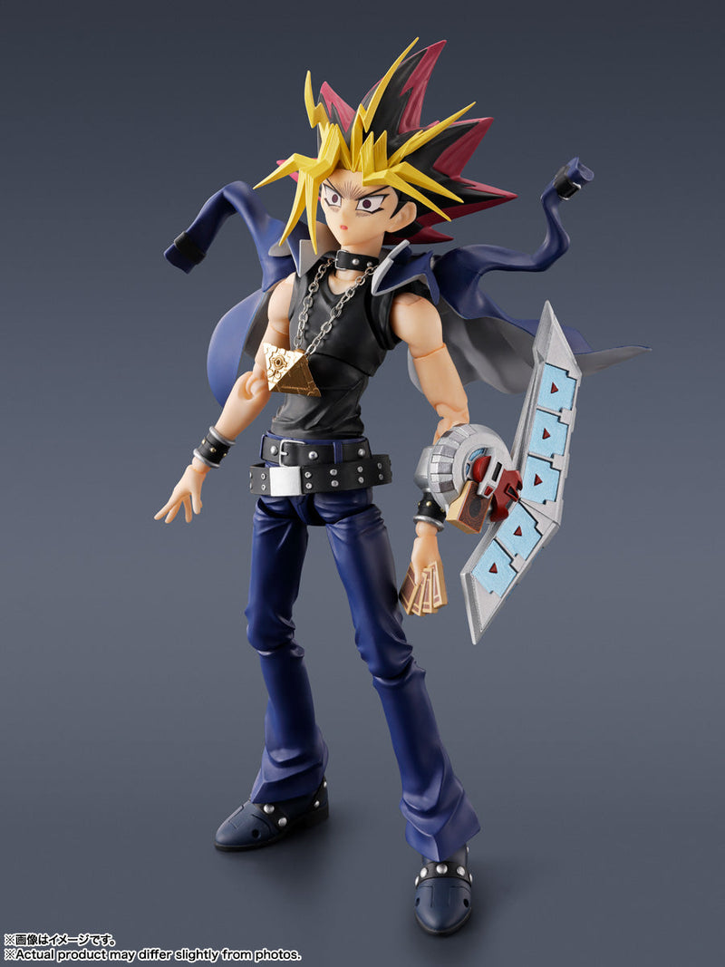 BANDAI S.H.Figuarts Yu-Gi-Oh! Duel Monsters Yami Yugi Action Figure JAPAN