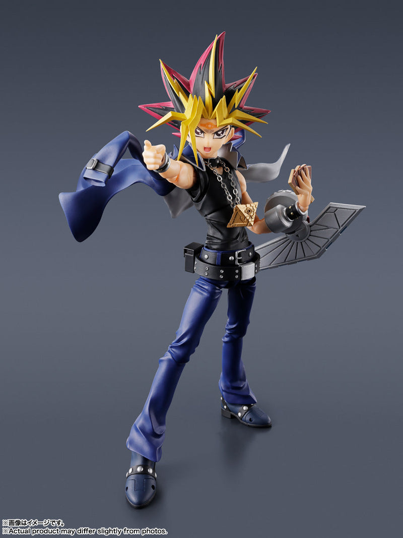 BANDAI S.H.Figuarts Yu-Gi-Oh! Duel Monsters Yami Yugi Action Figure JAPAN
