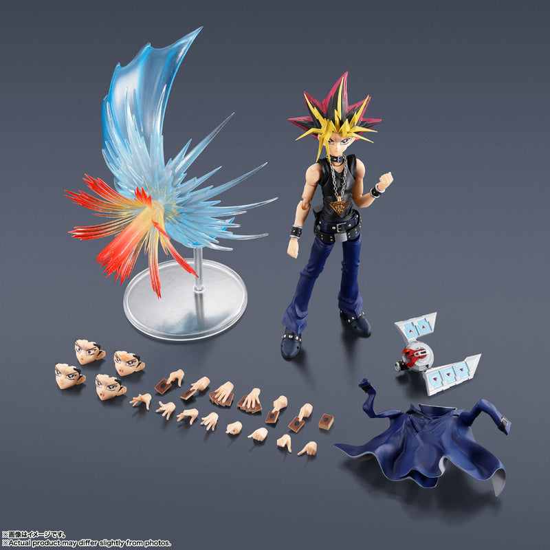 BANDAI S.H.Figuarts Yu-Gi-Oh! Duel Monsters Yami Yugi Action Figure JAPAN