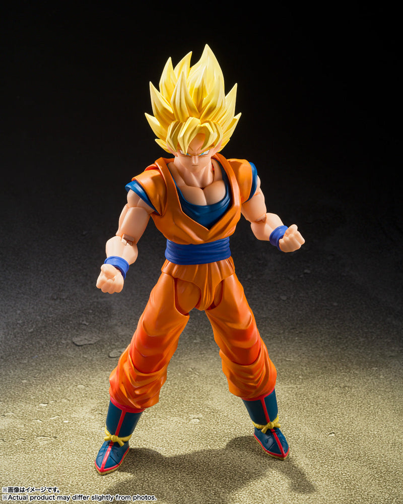 S.H.Figuarts Super Saiyan Son Goku Le début de la figurine de bataille finale