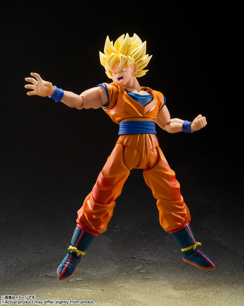 S.H.Figuarts Super Saiyan Son Goku Le début de la figurine de bataille finale