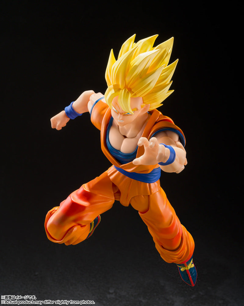 S.H.Figuarts Super Saiyan Son Goku Le début de la figurine de bataille finale