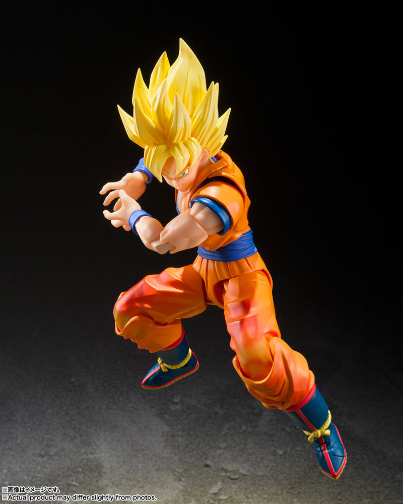 S.H.Figuarts Super Saiyan Son Goku Le début de la figurine de bataille finale
