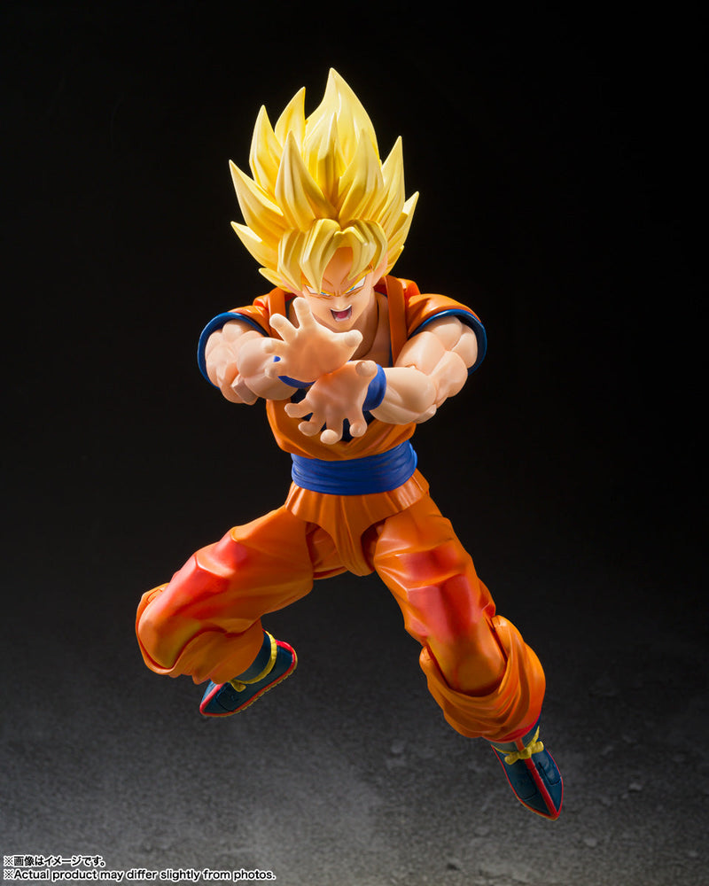 S.H.Figuarts Super Saiyan Son Goku Le début de la figurine de bataille finale