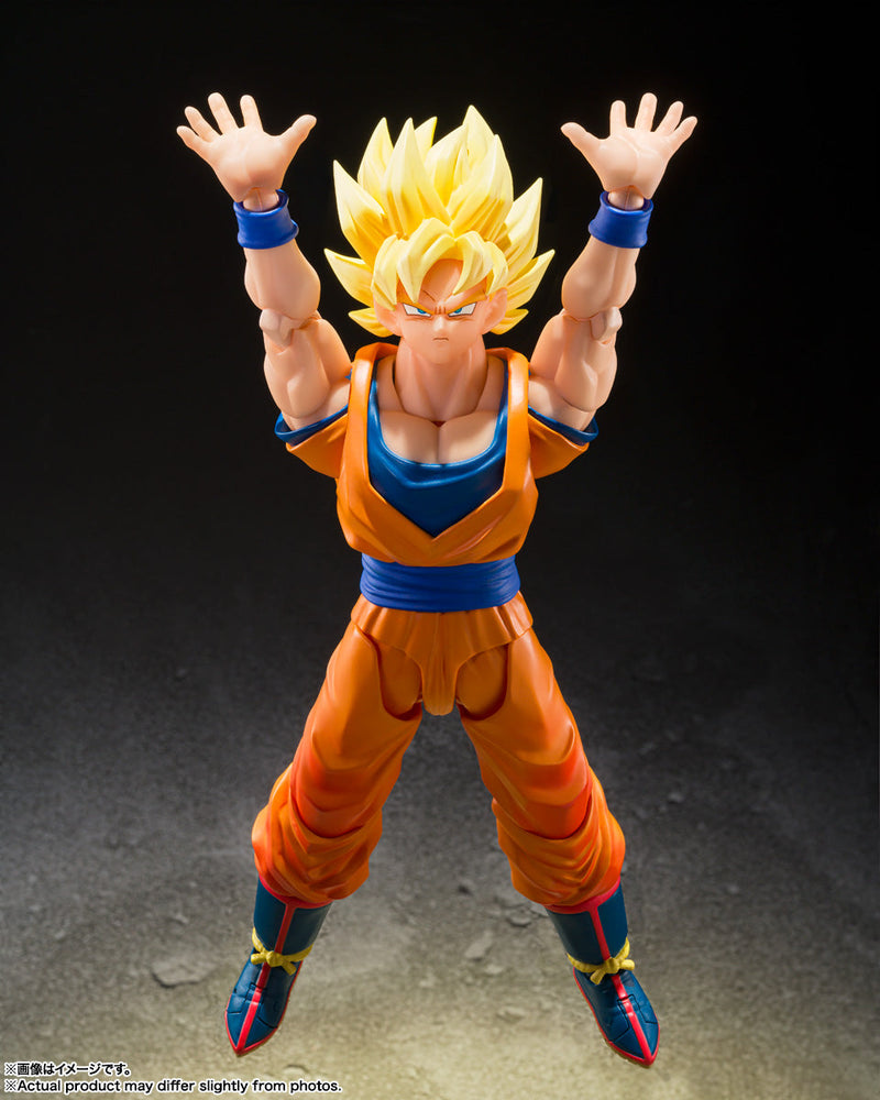 S.H.Figuarts Super Saiyan Son Goku Le début de la figurine de bataille finale