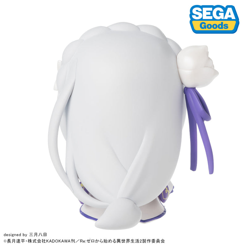 Re:Zero Starting Life in Another World Fuwapuchi Emilia Figure JAPAN OFFICIAL
