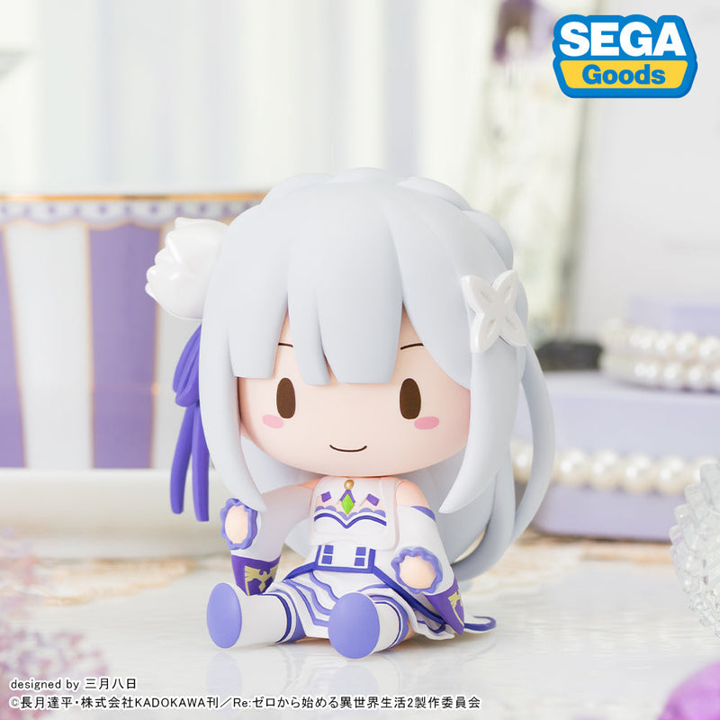 Re:Zero Starting Life in Another World Fuwapuchi Emilia Figure JAPAN OFFICIAL