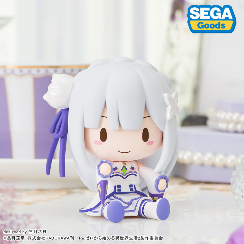 Re:Zero Starting Life in Another World Fuwapuchi Emilia Figure JAPAN OFFICIAL