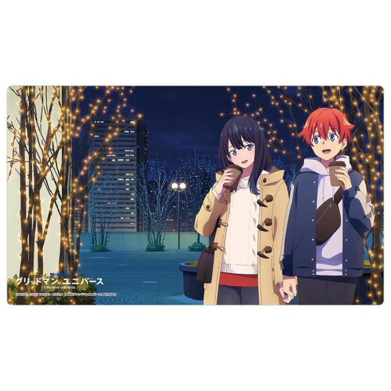 Yuuta Hibiki & Rikka Takarada Winter Date New Illustration Rubber Mat JAPAN