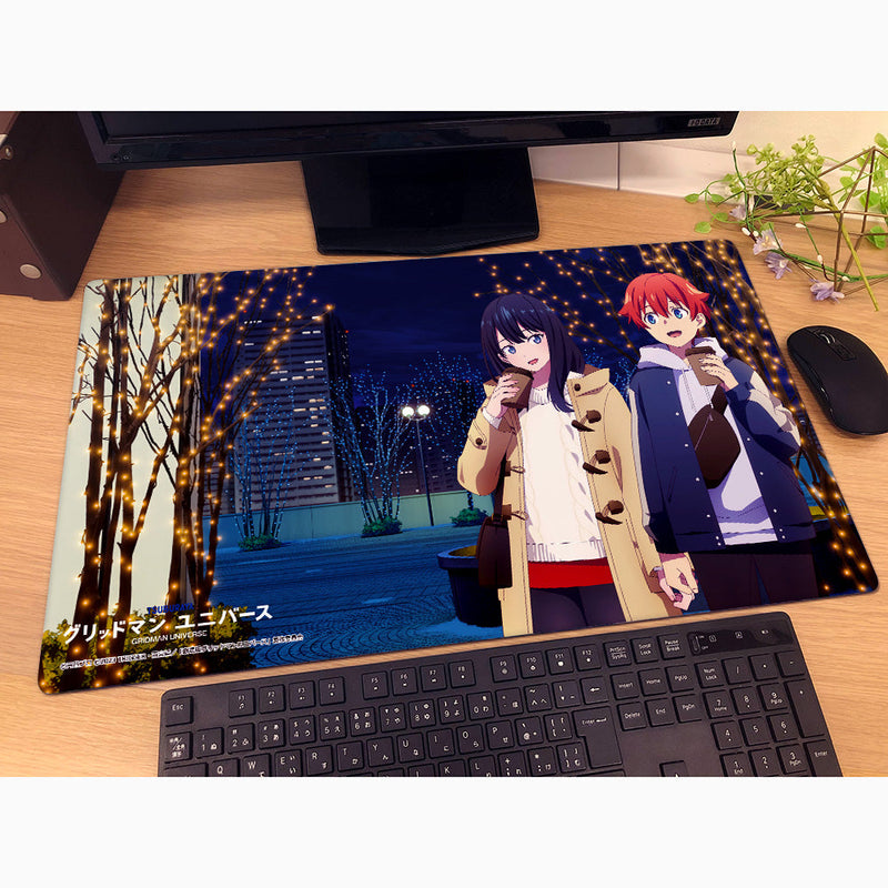 Yuuta Hibiki & Rikka Takarada Winter Date New Illustration Rubber Mat JAPAN