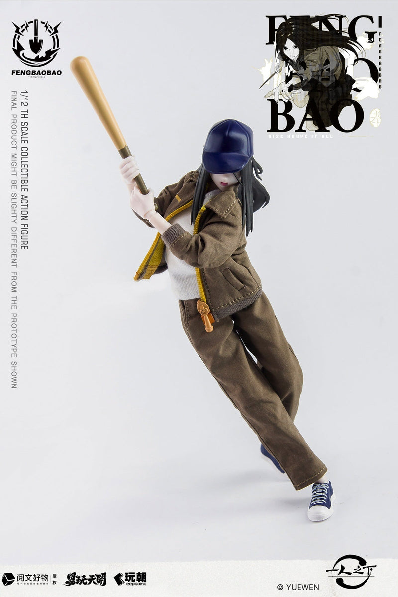 Under One Person Feng Bao Bao Work Clothes Ver. 1/12 Action Figure JAPAN