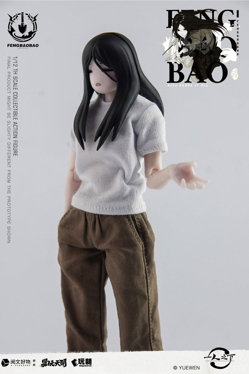 Under One Person Feng Bao Bao Work Clothes Ver. 1/12 Action Figure JAPAN