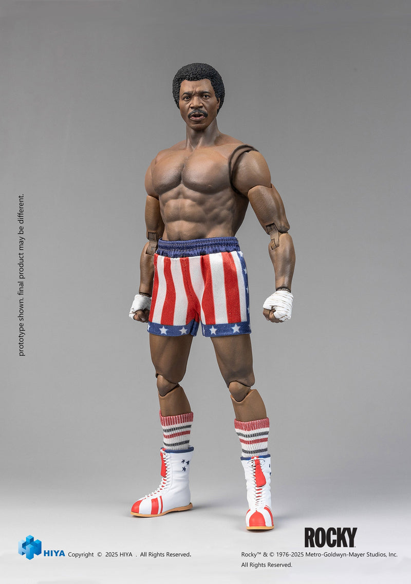 Hiya Toys Rocky Apollo Creed 1/12 Action Figure JAPAN OFFICIAL