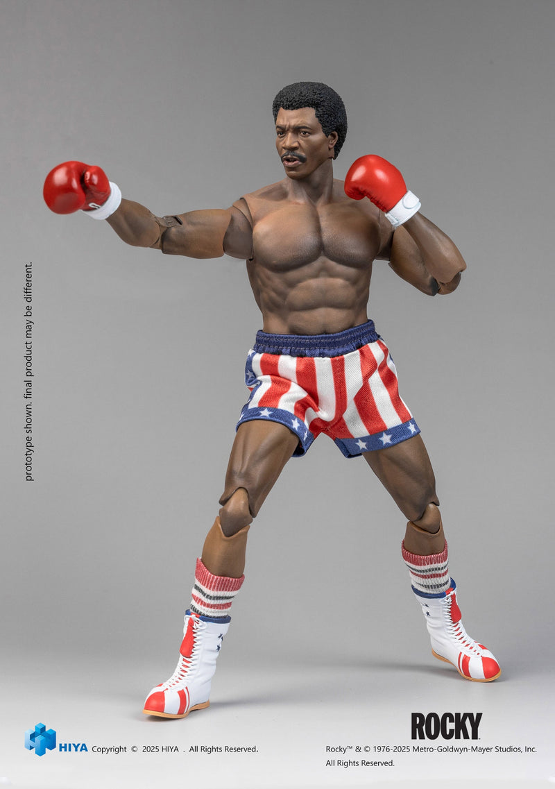 Hiya Toys Rocky Apollo Creed 1/12 Action Figure JAPAN OFFICIAL