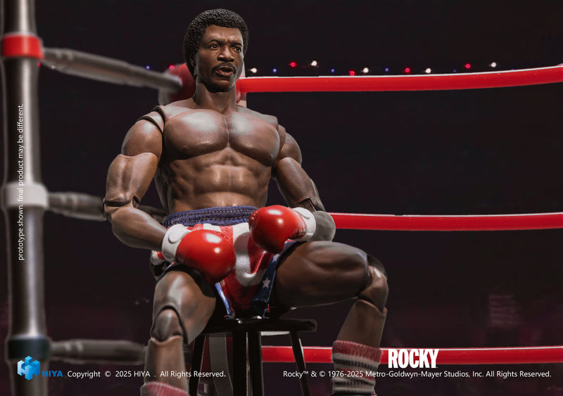 Hiya Toys Rocky Apollo Creed 1/12 Action Figure JAPAN OFFICIAL
