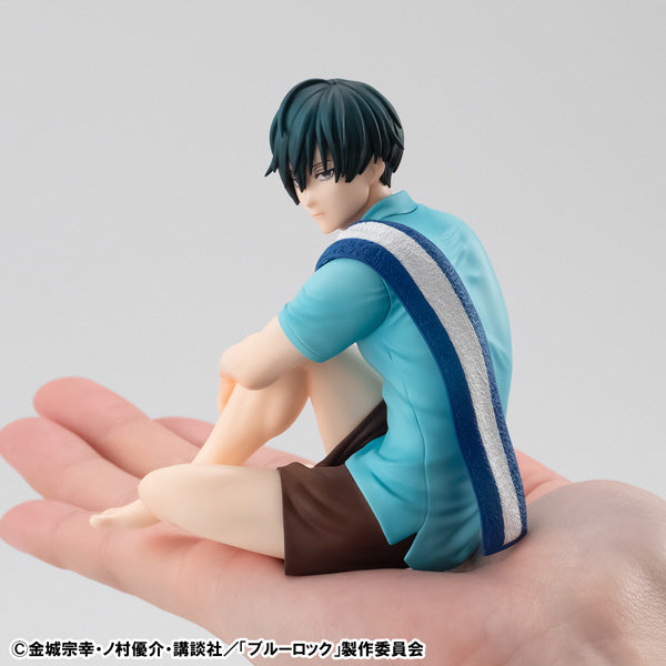 MegaHouse G.E.M. Serie BLUE LOCK Rin Itoshi Palm Size Figure UFFICIALE GIAPPONE