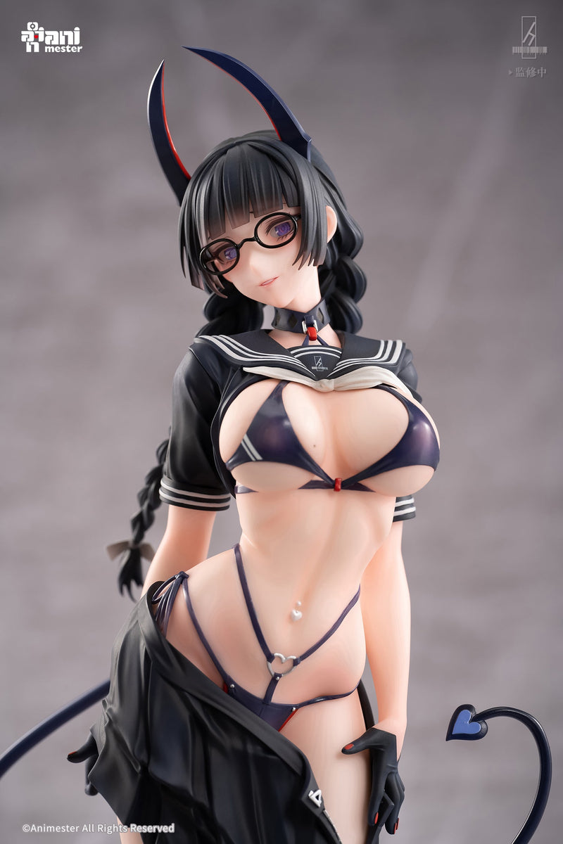 Animester Succubus-Klassenpräsidentin Reina Illustration von Ban! 1/6 Figur JAPAN