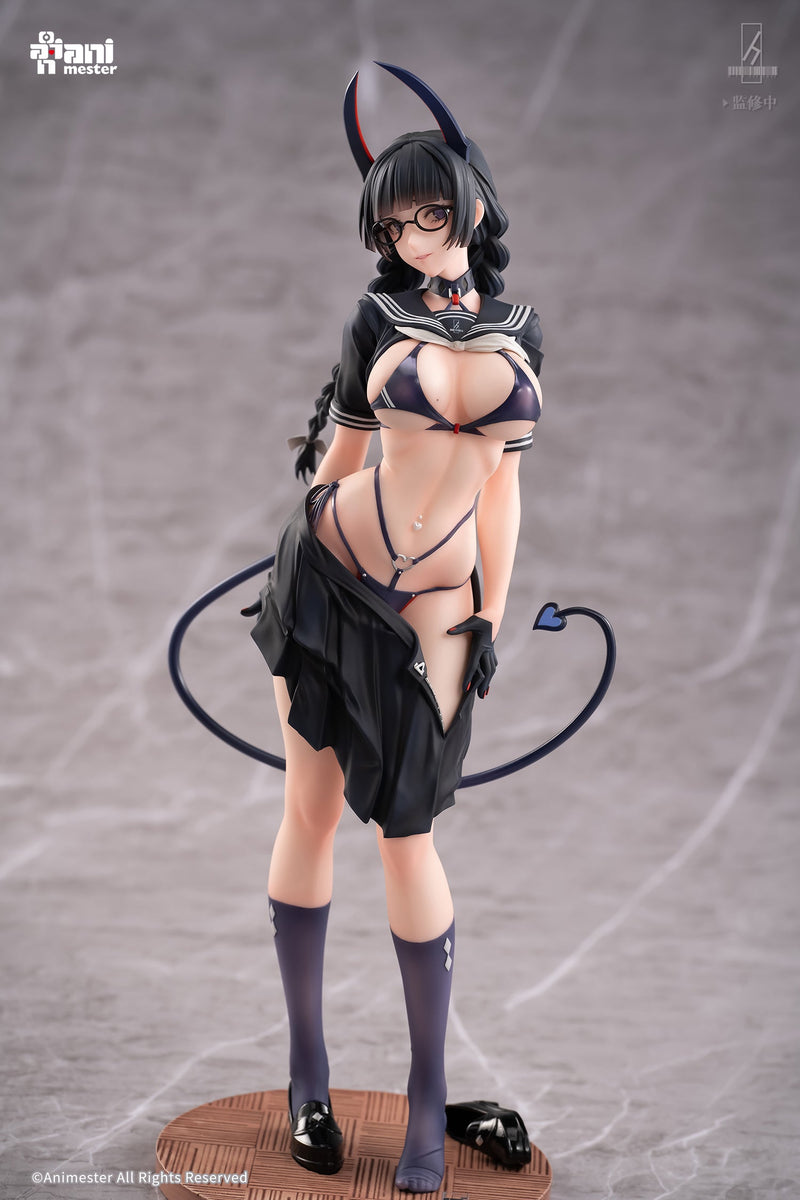 Animester Succubus-Klassenpräsidentin Reina Illustration von Ban! 1/6 Figur JAPAN