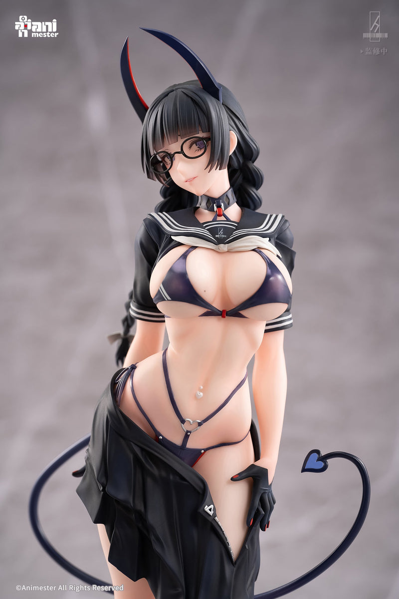 Animester Succubus-Klassenpräsidentin Reina Illustration von Ban! 1/6 Figur JAPAN