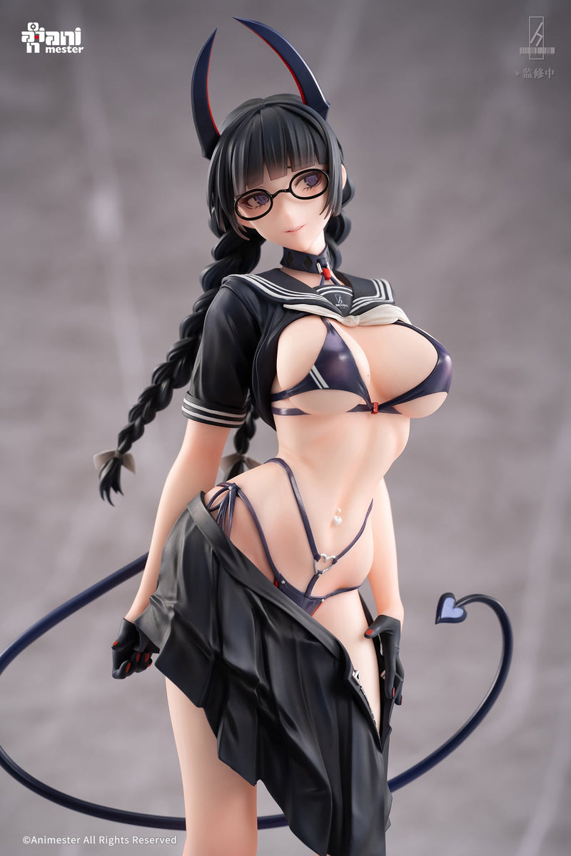 Animester Succubus-Klassenpräsidentin Reina Illustration von Ban! 1/6 Figur JAPAN