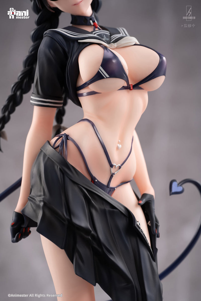 Animester Succubus-Klassenpräsidentin Reina Illustration von Ban! 1/6 Figur JAPAN