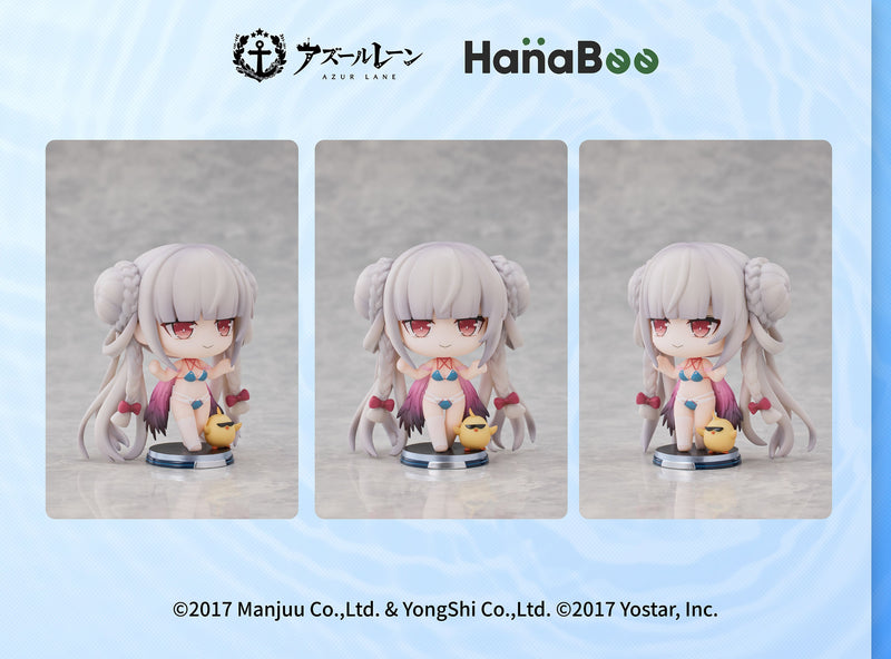 Hanabee Azur Lane Traje de baño de verano Modelo completo Figura Chibi Vol.2 3 Set JAPÓN