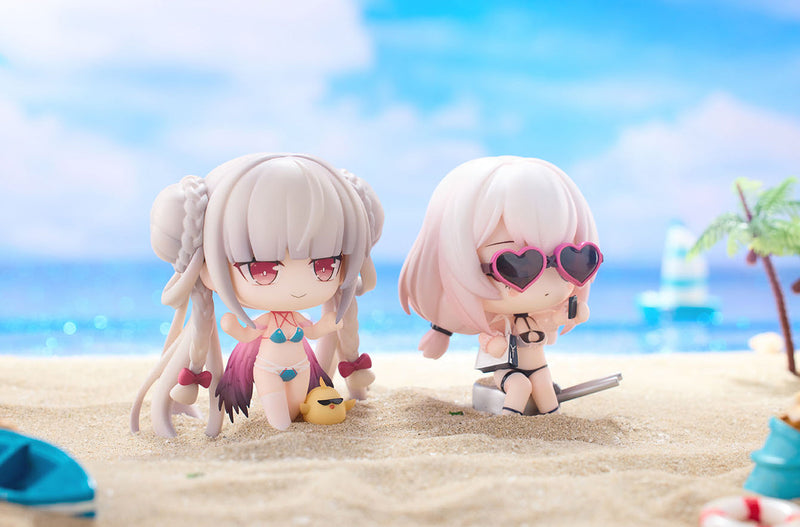 Hanabee Azur Lane Traje de baño de verano Modelo completo Figura Chibi Vol.2 3 Set JAPÓN