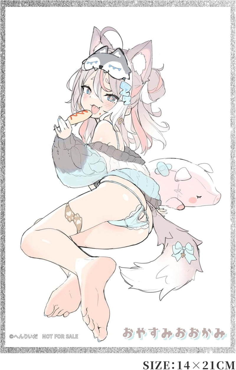 Vivify Oyasumi Ookami Haino Illustration von Henreader 1/6 Figur JAPAN OFFICIAL