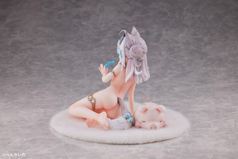 Vivifica la ilustración de Oyasumi Ookami Haino de henreader Deluxe Ver. Figura 1/6