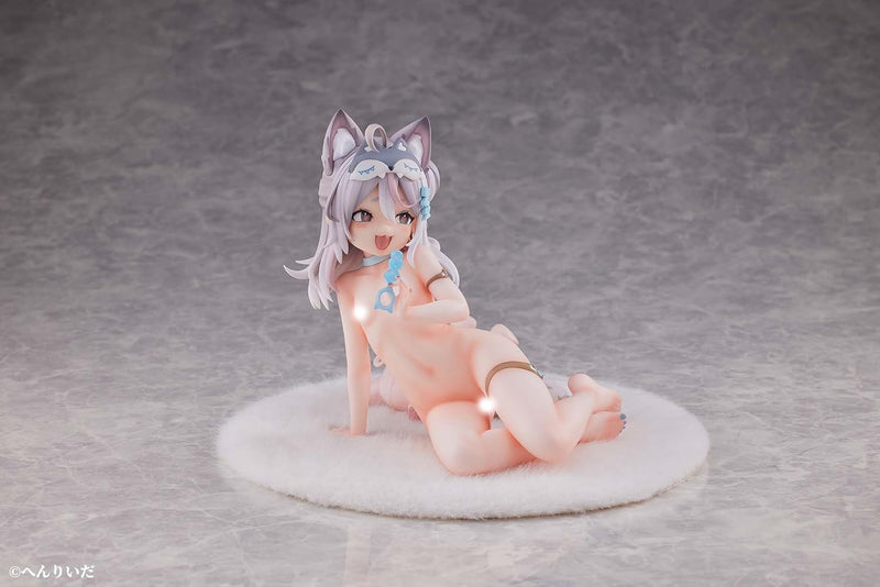 Vivifica la ilustración de Oyasumi Ookami Haino de henreader Deluxe Ver. Figura 1/6