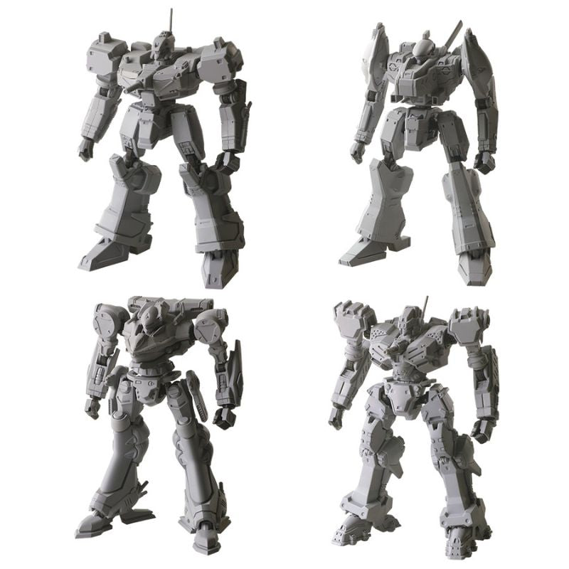 Armored Core Structure Arts Non Scale Model Kit Series Vol.1 All 4