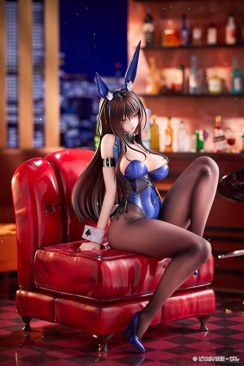 Chica tímida Kasane Minazumi Bunny Ver. Ilustración de Piromizu Figura Deluxe 1/6