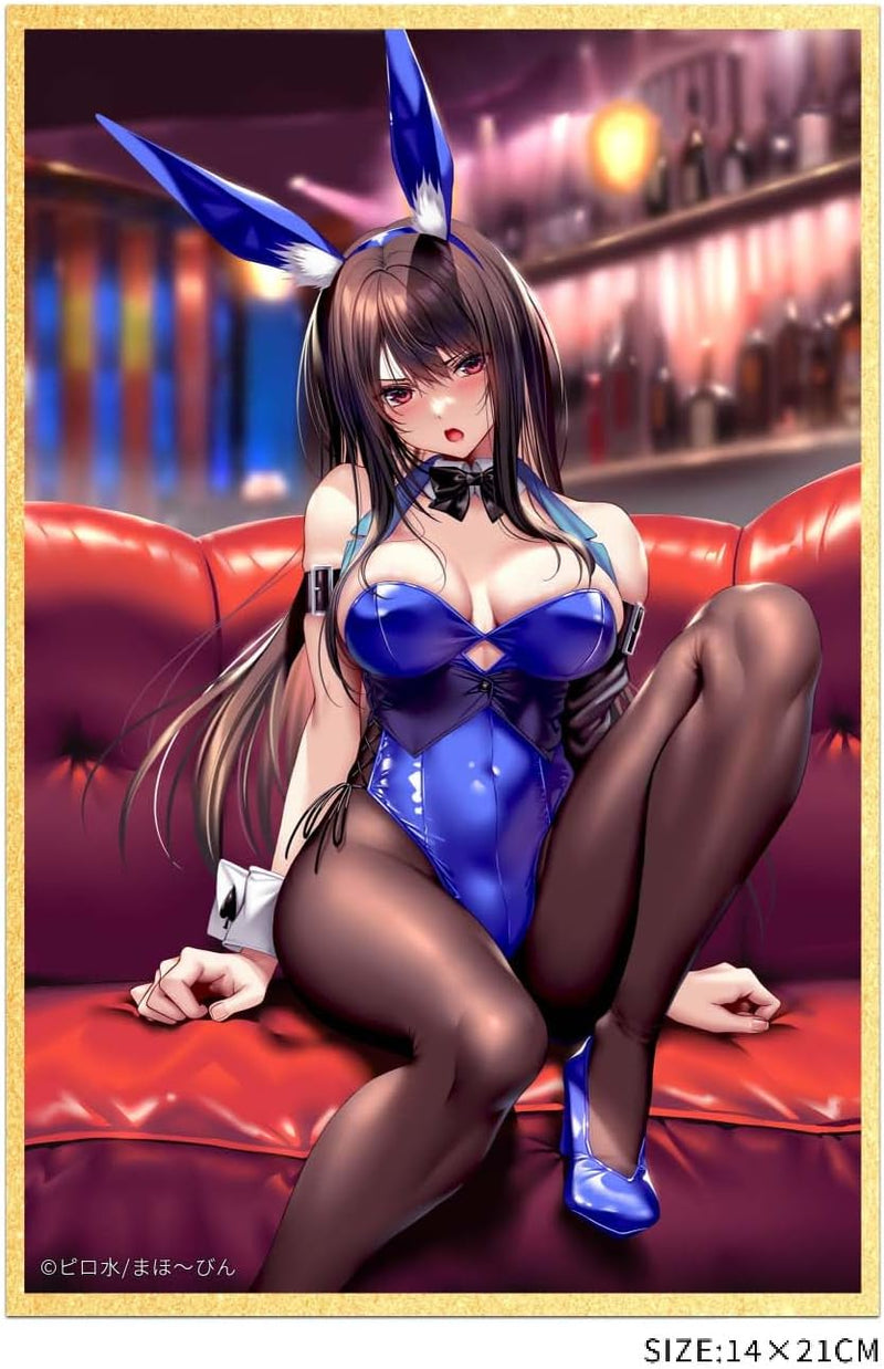 Chica tímida Kasane Minazumi Bunny Ver. Ilustración de Piromizu Figura Deluxe 1/6