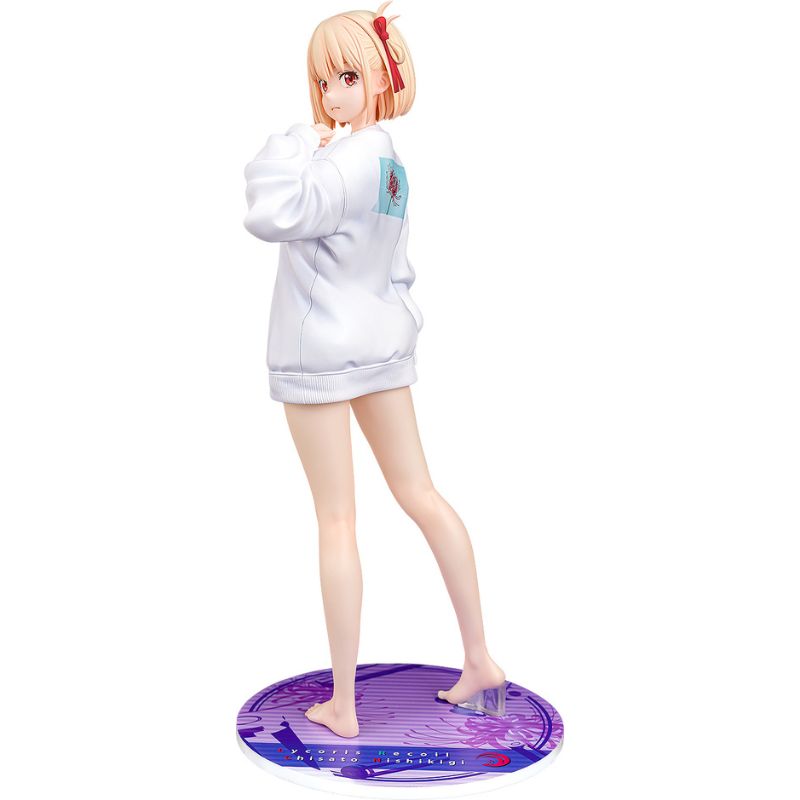 Lycoris Recoil Chisato Nishikigi Oversized Sweatshirt Ver. 1/7 Figure JAPAN