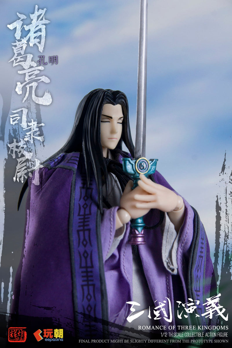 KEEPGOING Studio Sangokushi Engi Zhuge Liang 1/12 Action Figure GIAPPONE UFFICIALE