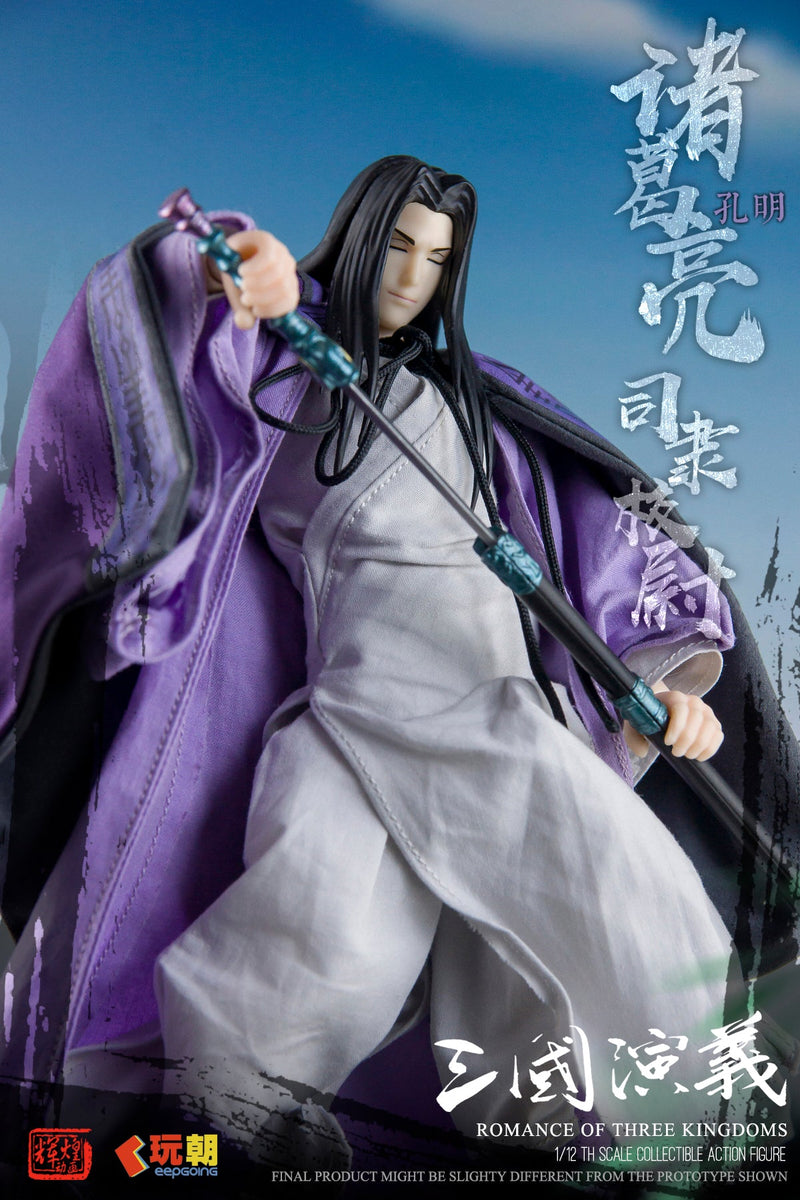 KEEPGOING Studio Sangokushi Engi Zhuge Liang 1/12 Action Figure GIAPPONE UFFICIALE
