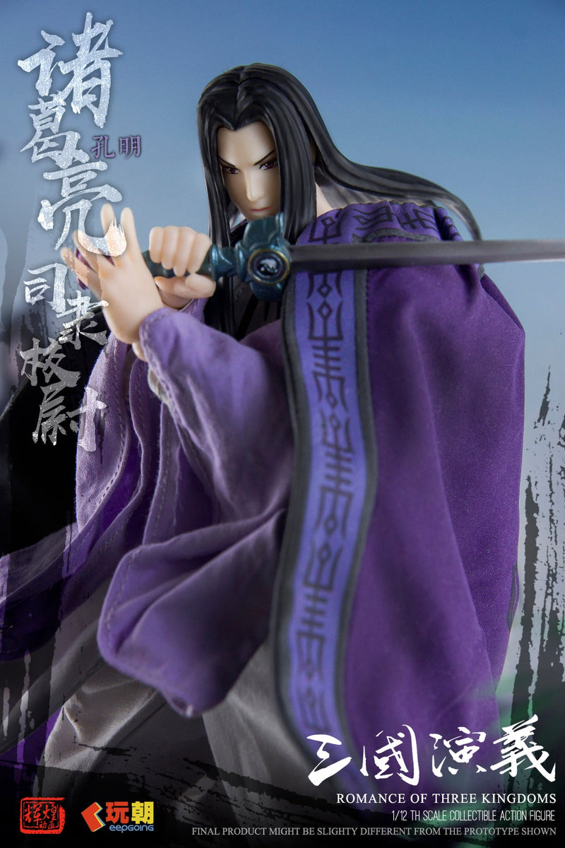 KEEPGOING Studio Sangokushi Engi Zhuge Liang 1/12 Action Figure GIAPPONE UFFICIALE