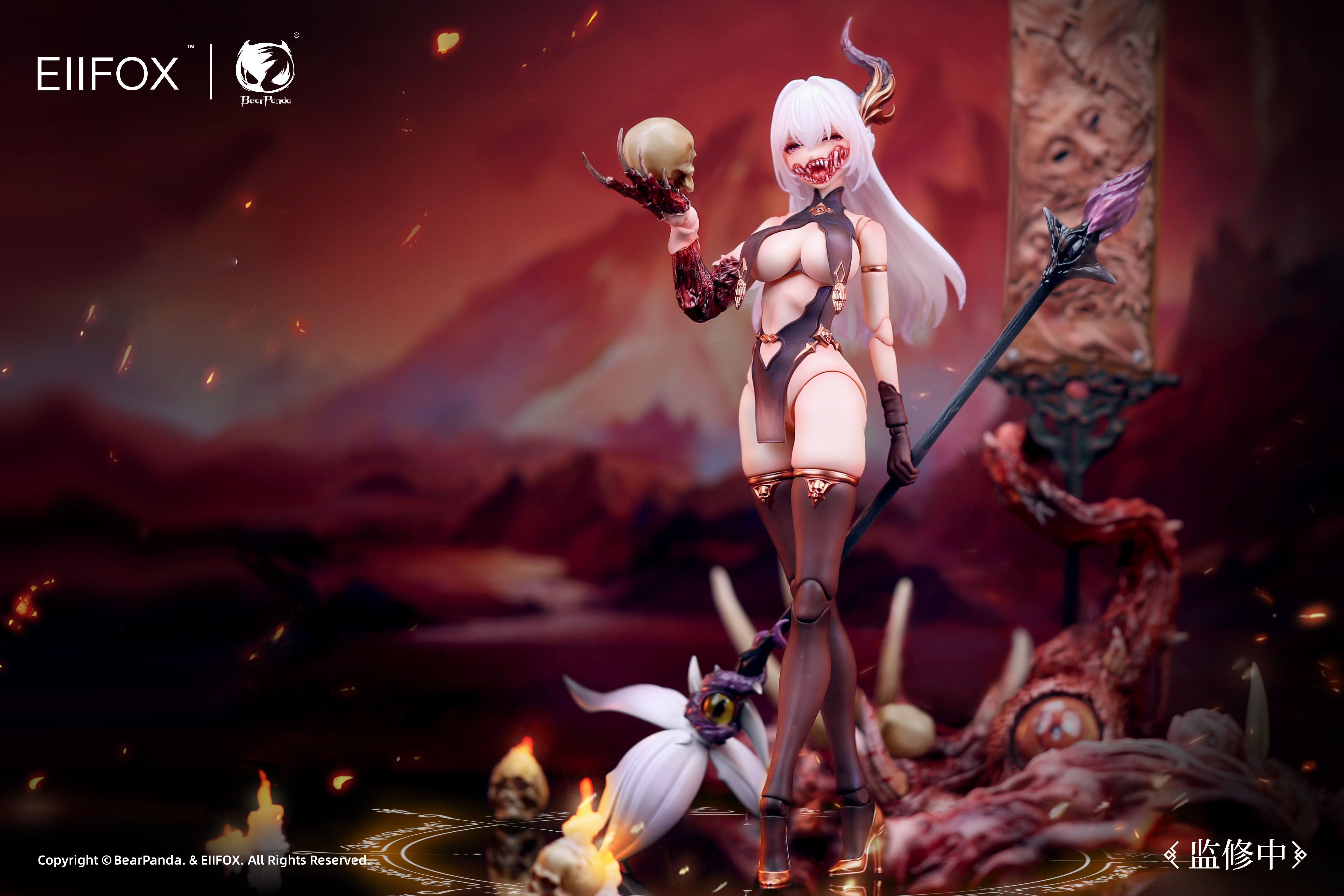 BearPanda & Eiifox Hua Xia Shen Gui Hua Pi 1/12 Action Figure