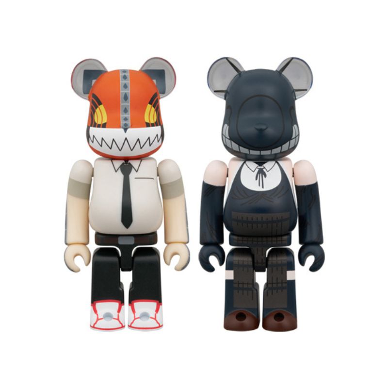 Medicom Toy BE@RBRICK Chainsaw Man & Bomb 2PCS Set Action Figure JAPAN OFFICIAL
