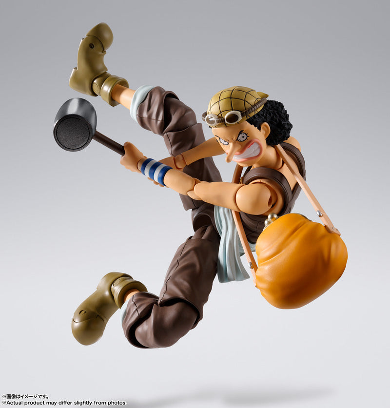 BANDAI S.H.Figuarts ONE PIECE Romance Dawn Usopp Action Figure JAPAN OFFICIAL
