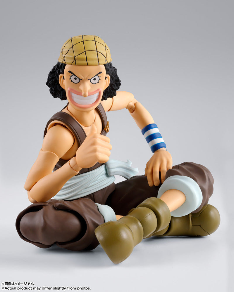 BANDAI S.H.Figuarts ONE PIECE Romance Dawn Usopp Action Figure JAPAN OFFICIAL