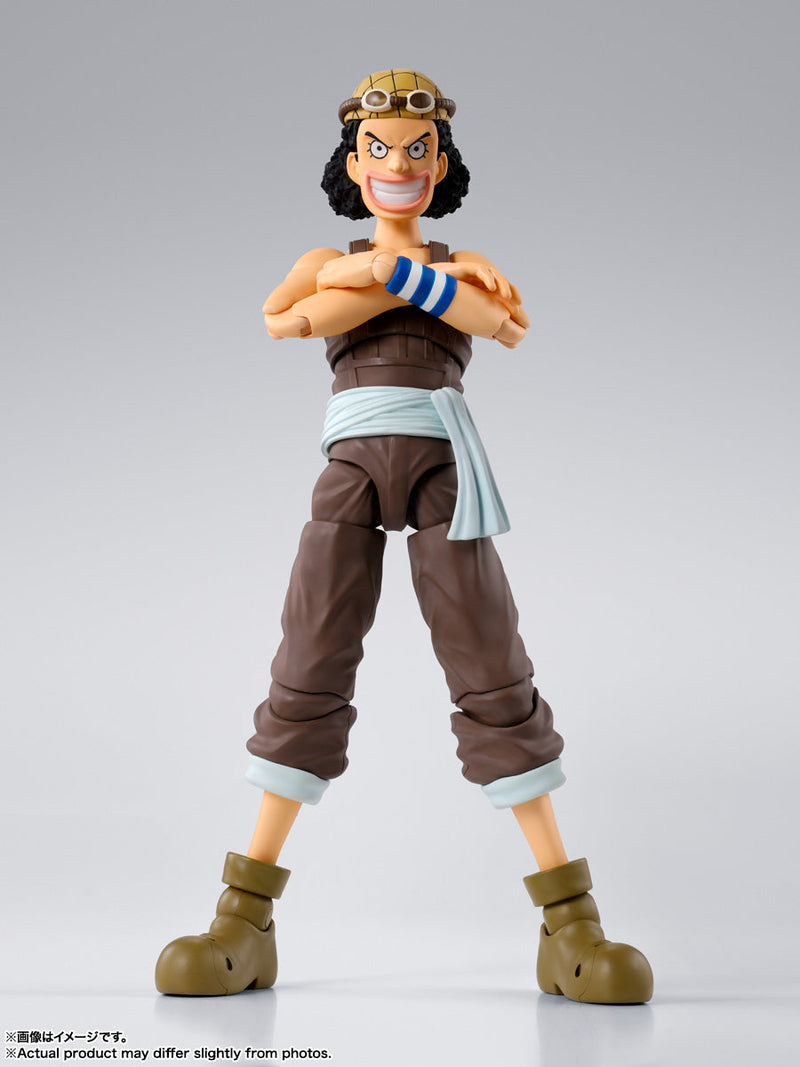 BANDAI S.H.Figuarts ONE PIECE Romance Dawn Usopp Action Figure JAPAN OFFICIAL