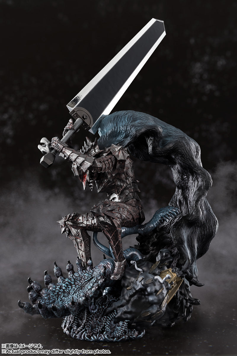 BANDAI Figuarts Zero Touche Metallique Berserk Guts Figure JAPAN OFFICIAL