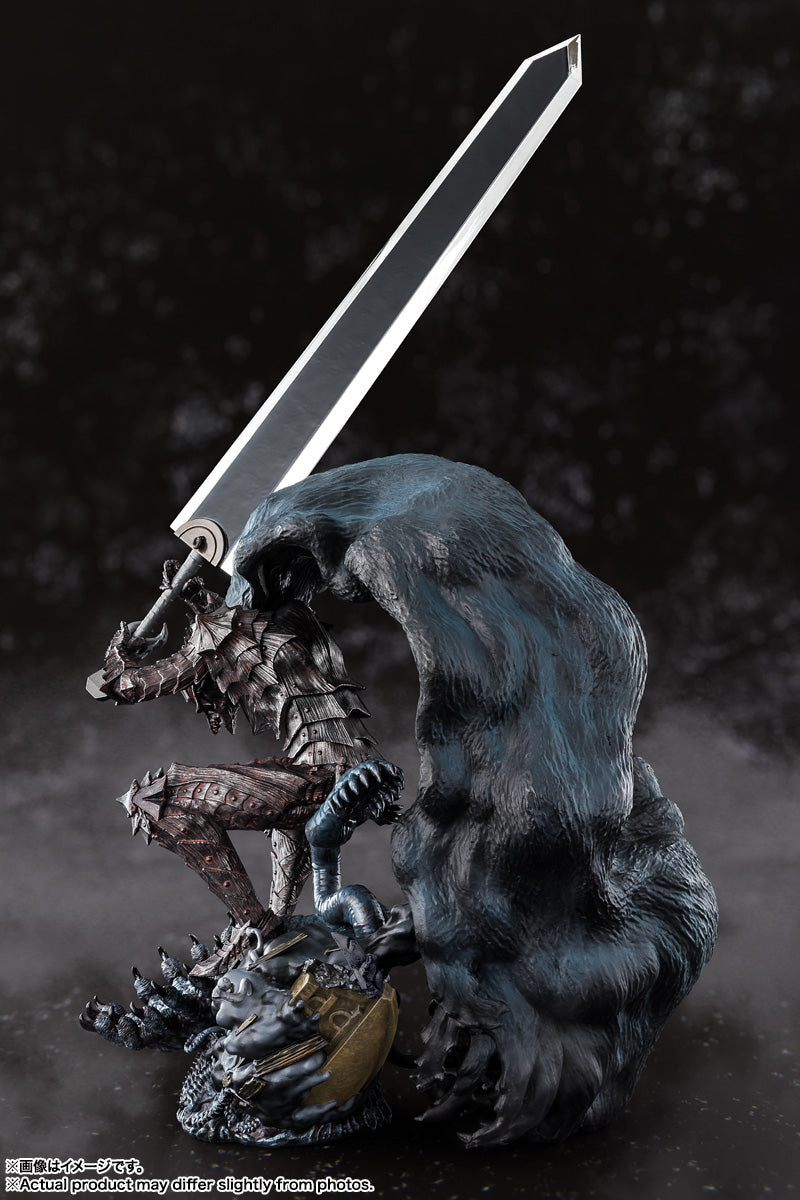 BANDAI Figuarts Zero Touche Metallique Berserk Guts Figure JAPAN OFFICIAL