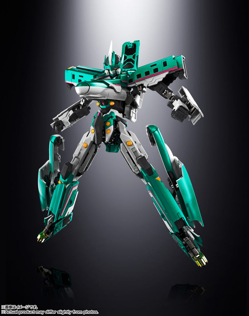 BANDAI Soul of Chogokin GX-115 Shinkalion E5 Hayabusa Actionfigur JAPAN