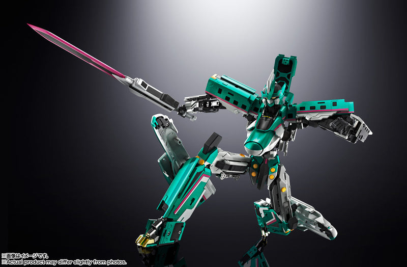 BANDAI Soul of Chogokin GX-115 Shinkalion E5 Hayabusa Actionfigur JAPAN